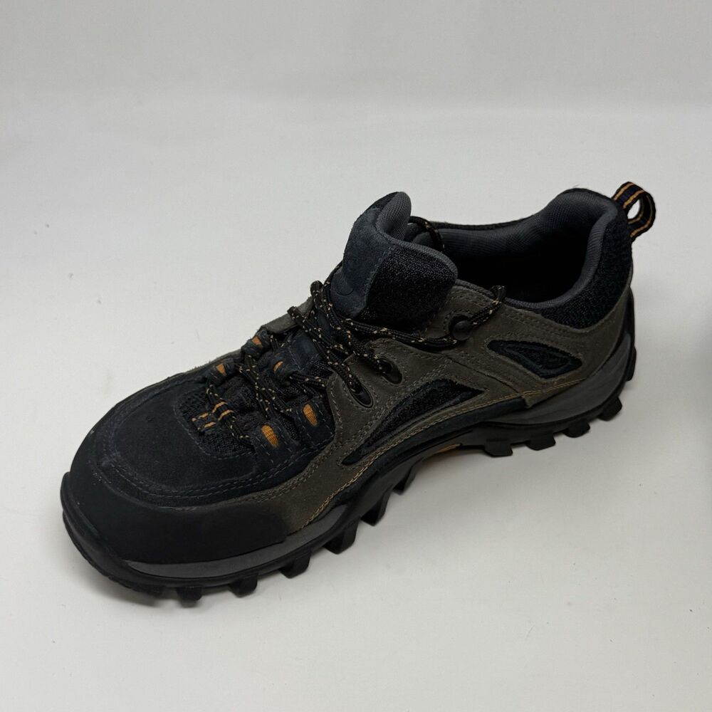 Timberland Pro Mudsill Steel Toe Work Shoes Mens 7.5 Blue Gray Suede Lace Up - Picture 9 of 16
